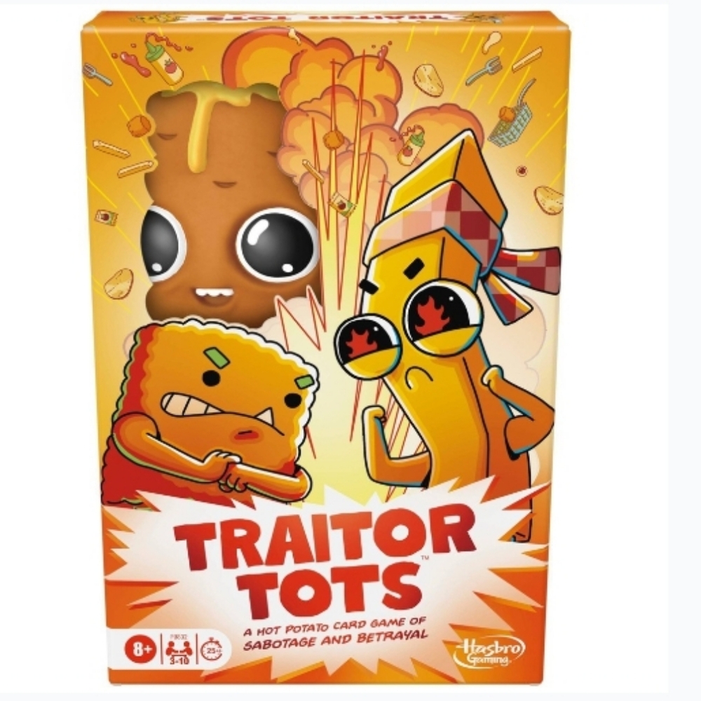 Hasbro Traitor Tots Game - Vibrant Orange and Yellow